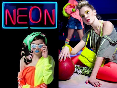 Neon nos pés
