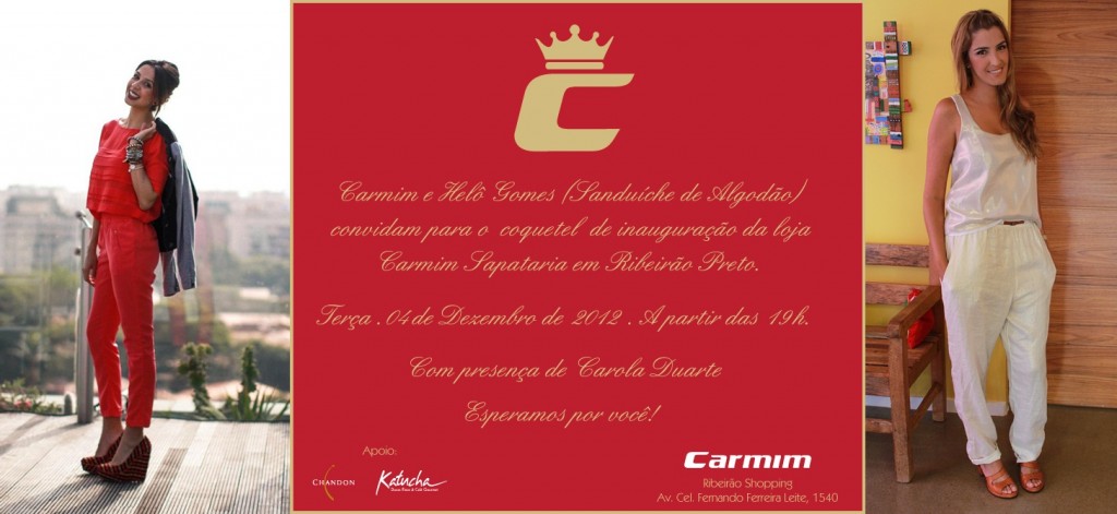 Inauguração Carmim Sapataria em Ribeirão Preto