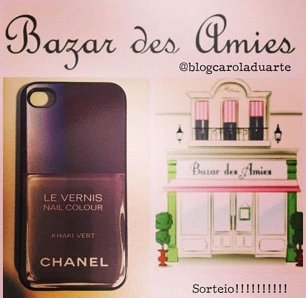 As desejadas cases para Iphone do esmalte Chanel