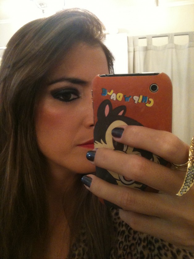 Maquiagem do Dia da Carola Duarte por Tadeu Rossi do Maria Haute Coiffure