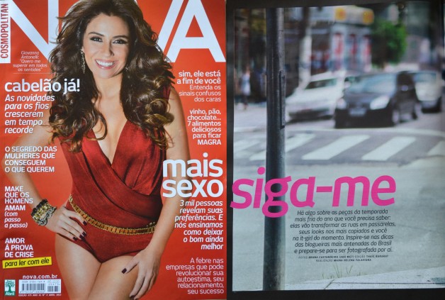 Bia Moraes na Revista Nova