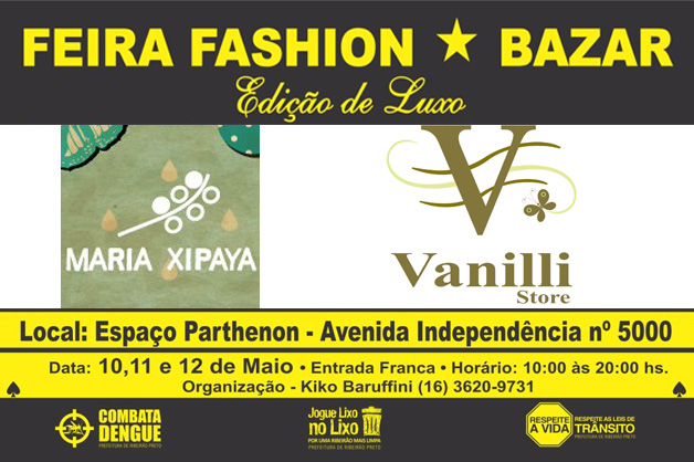 Feira Fashion & Bazar – Edição Luxo