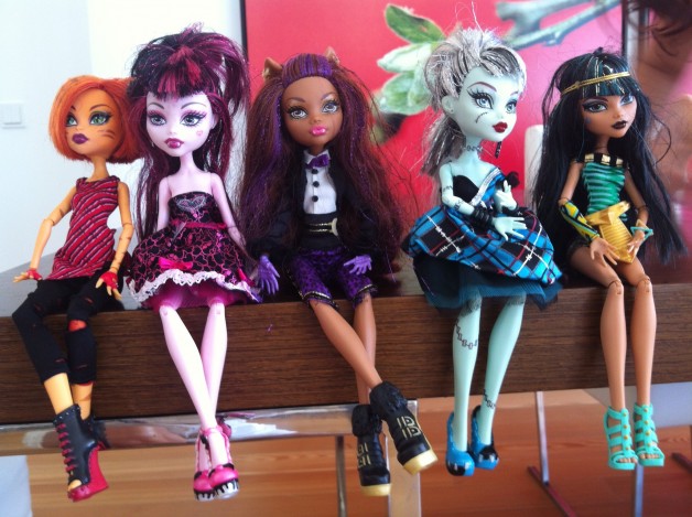 A febre das bonecas Monster High