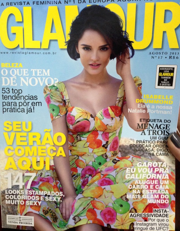 Clipping: Carola na Revista Glamour