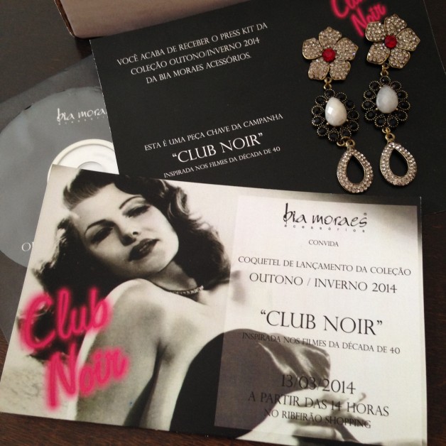 Lançamento da coleção Club Noir da Bia Moraes Acesórios