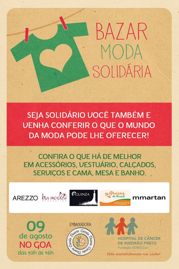 Bazar Solidário Hospital de Câncer de Ribeirão Preto