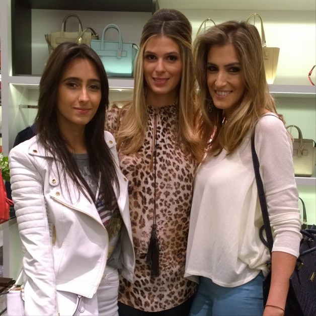 Lançamento da Coach no Shopping Iguatemi Ribeirão Preto com Anna Fasano e Francesca Monfrinatti