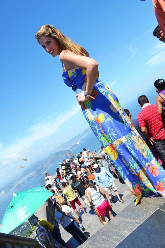 Look da Carola para visitar o Cristo Redentor