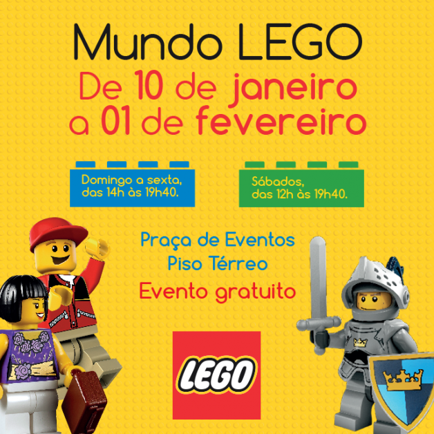 Dica da Carola: Mundo Lego no Shopping Iguatemi