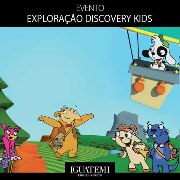Exploração Discovery Kids no Shopping Iguatemi