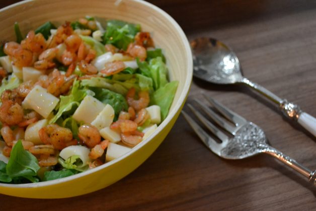 salada ligth e refrescante para o verão