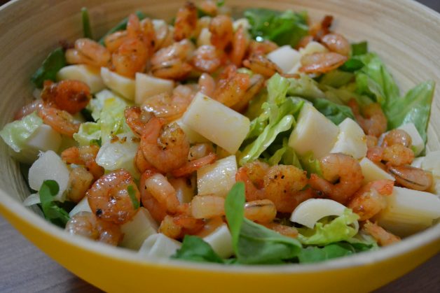 salada ligth e refrescante para o verão