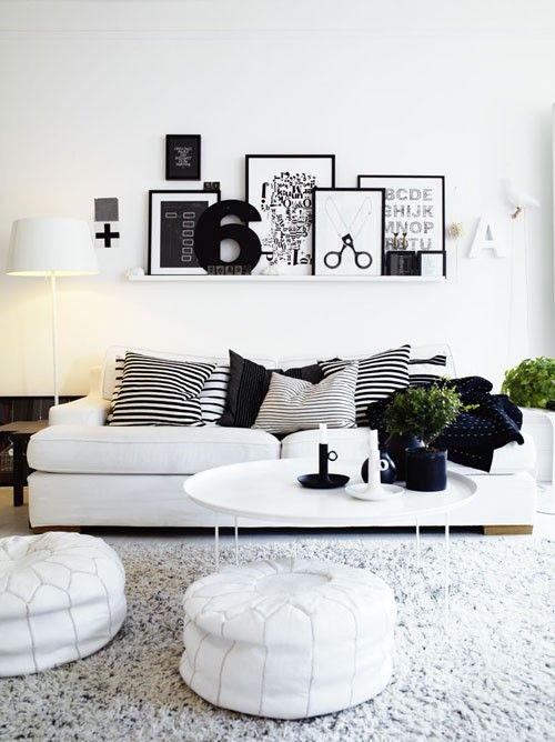 DECOR PRETO E BRANCO