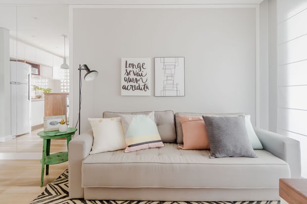 apartamento charmoso e pequeno