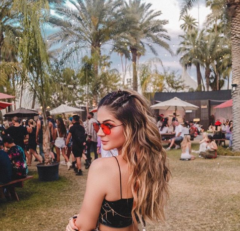 Moda | Thassia Naves no Coachella