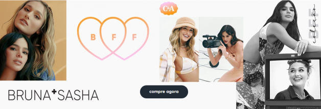 LOOK DA CAROLA + COLEÇÃO BFF DA BRUNA MARQUEZINE E SASHA MENEGHEL COM A C&A