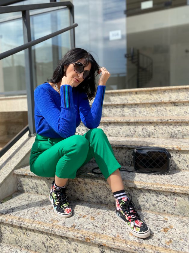 A COMBINAÇÃO PODEROSA ENTRE O AZUL E O VERDE